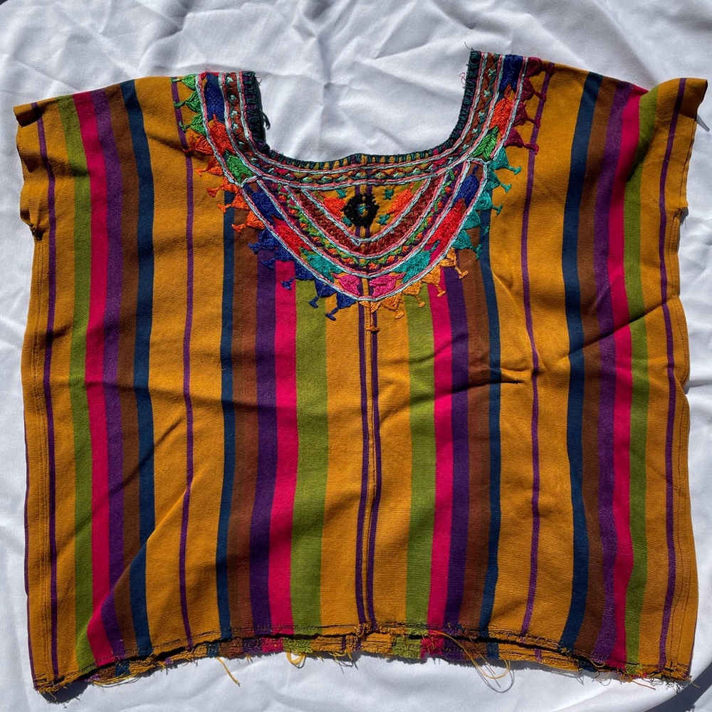 Hand made Guatemalan Blouse
